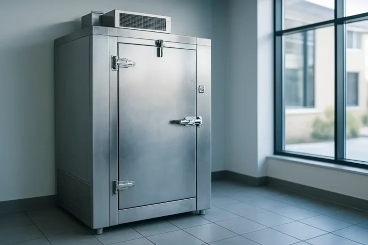 High-quality commercial refrigeration units in a business setting, showcasing preventive maintenance importance for food safety and efficiency in Cambridge, MA.