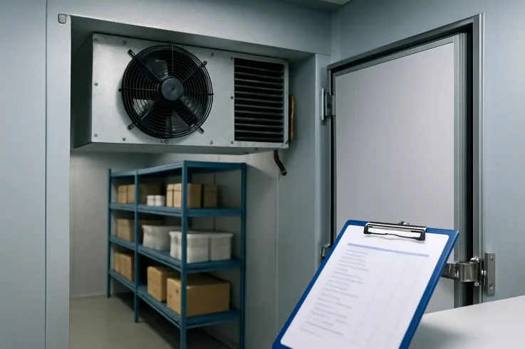High-quality commercial refrigeration units in a business setting, showcasing preventive maintenance importance for food safety and efficiency in Cambridge, MA.